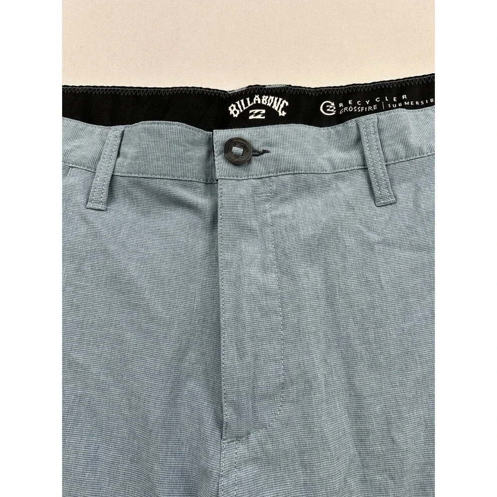Billabong Mens 40 Recycler Crossfire‎ Submersibles Blue Board Shorts Swim Trunks